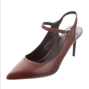 Celine Leather Slingback Pumps